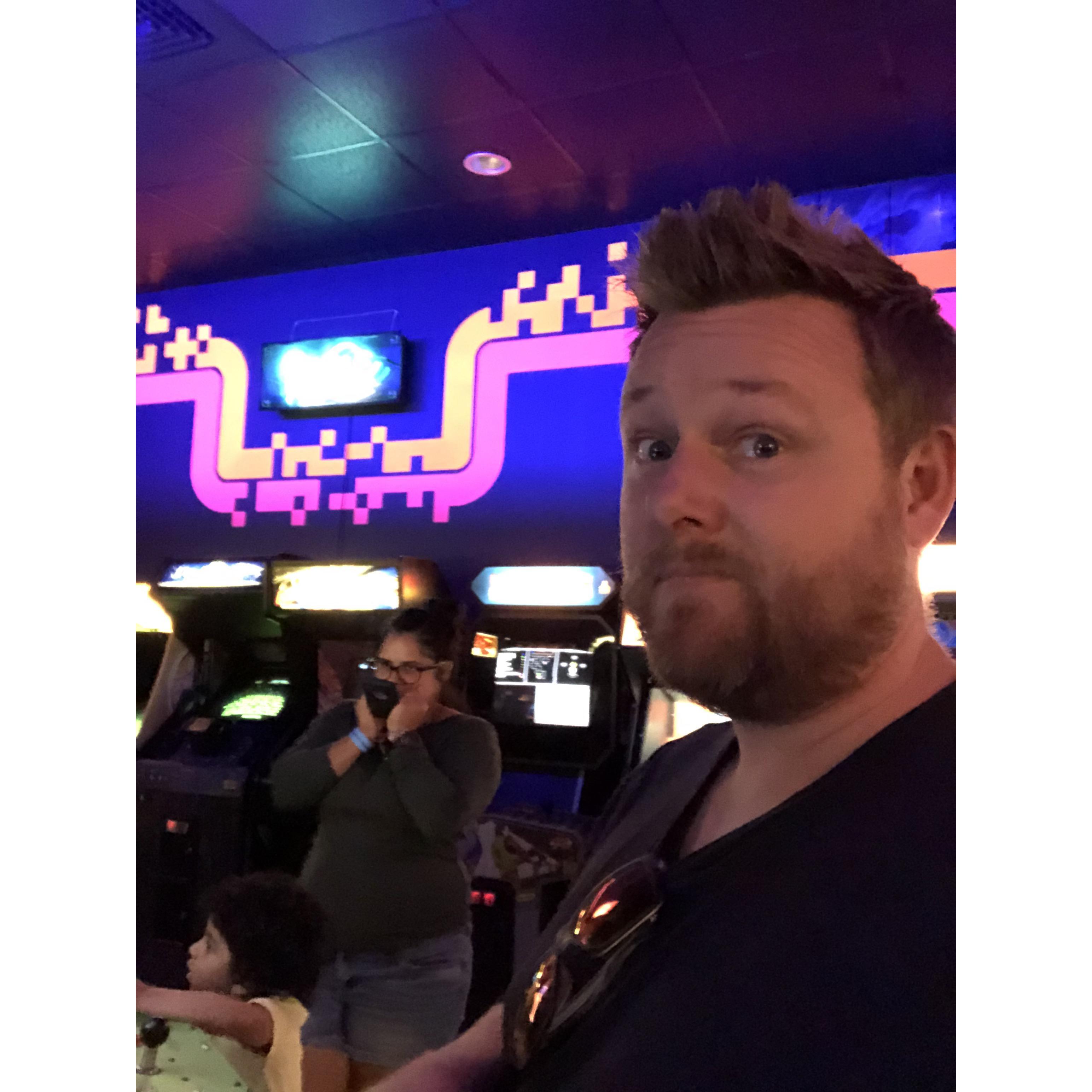 National Video Game Museum arcade. This place was awesome.