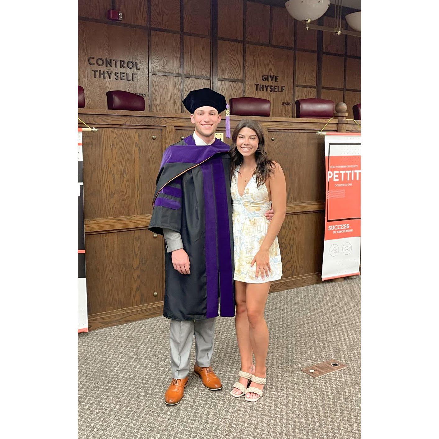 Luke's law school graduation