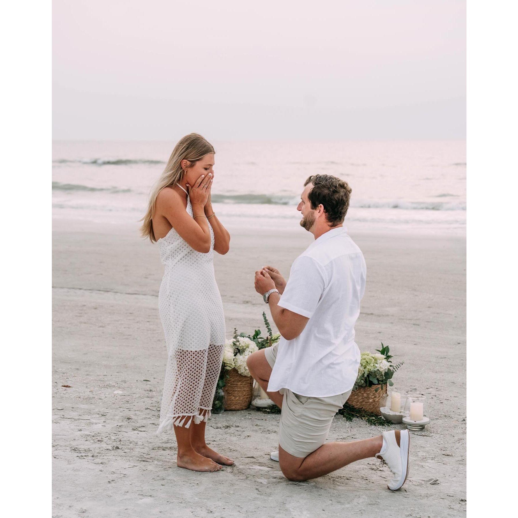 Matt proposes February 29th, 2024 (leap day)!