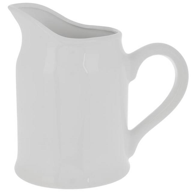 White Glossy Pitcher