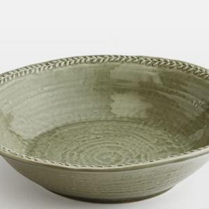 Hillcrest Serving Bowl, Green