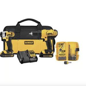 DeWalt 20V MAX 2-Tool Compact Drill and Impact Driver Kit