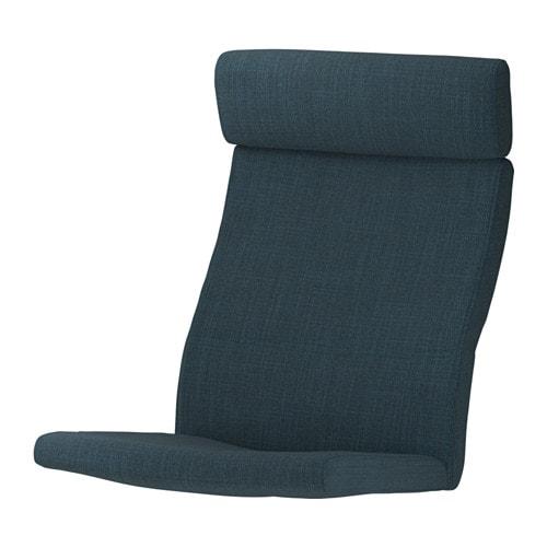POÄNG Chair cushion, Hillared dark blue