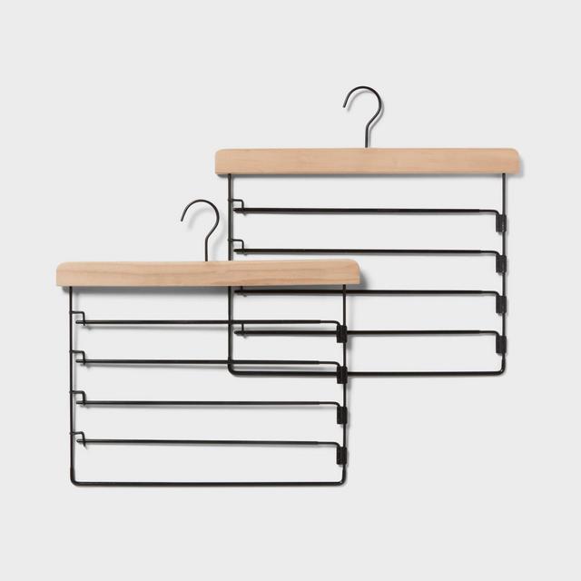 2pk 5 Tier Pant Hangers - Brightroom™