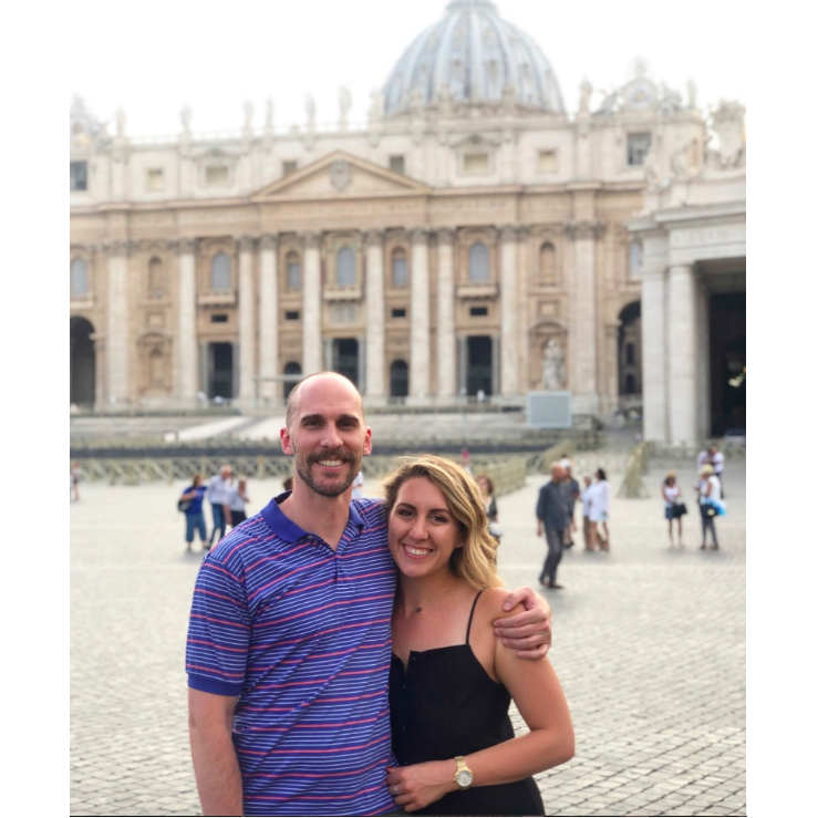 Visiting the Pope. Vatican, Italy