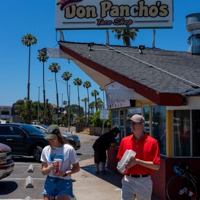 Lunch at our beloved Don Pancho's, August 2023