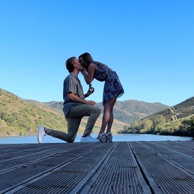 The proposal, Douro Valley, Portugal