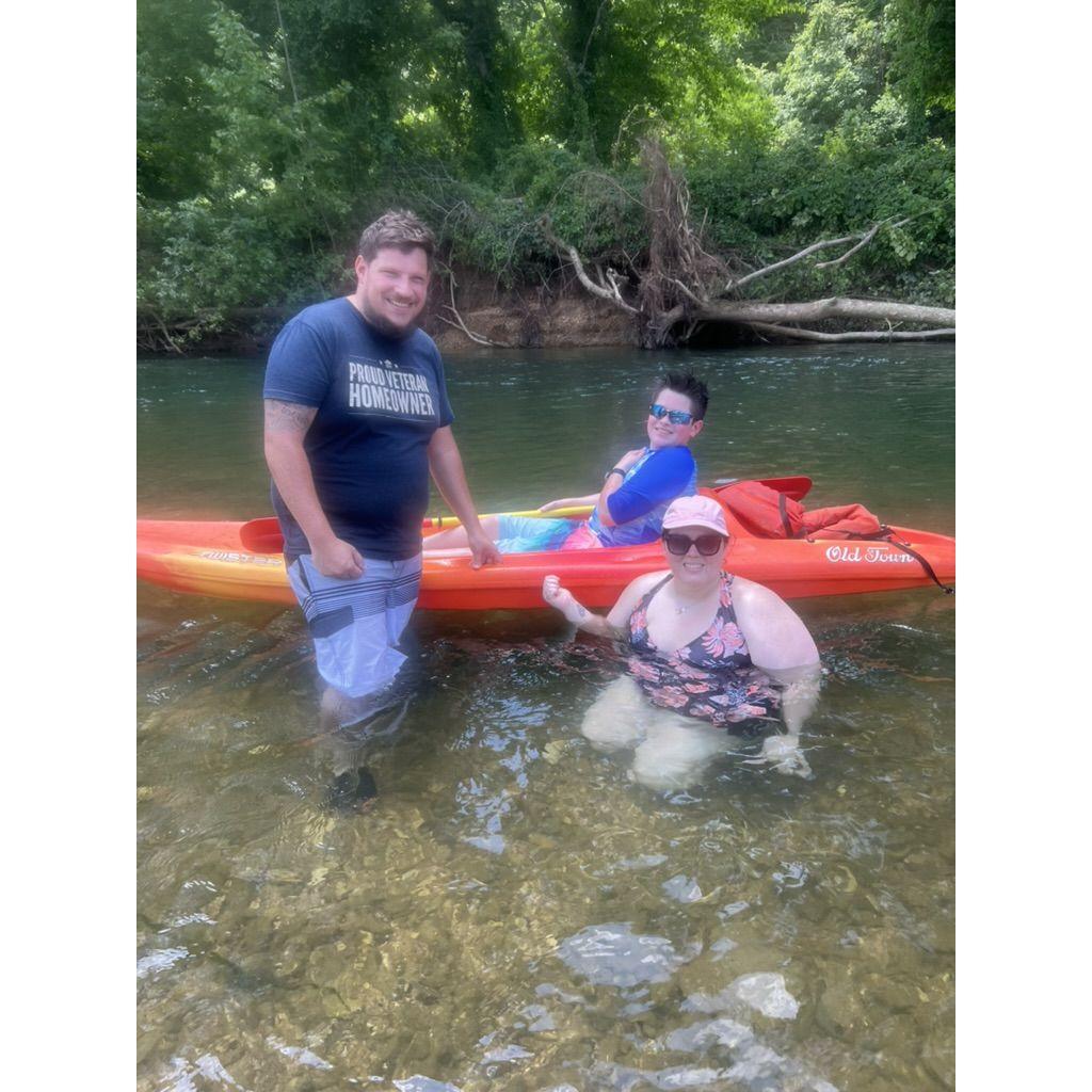 First kayaking trip!