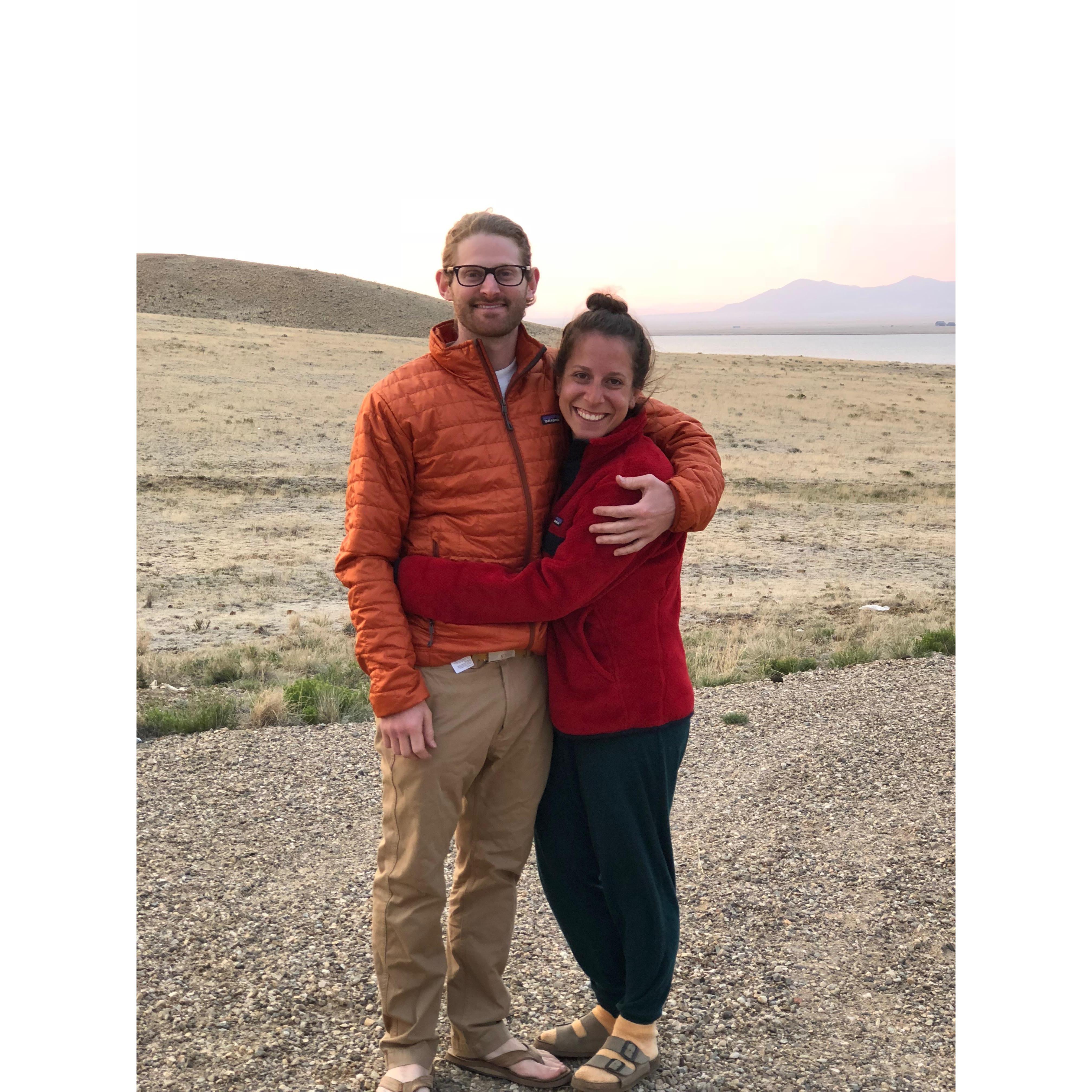 Our first camping trip together