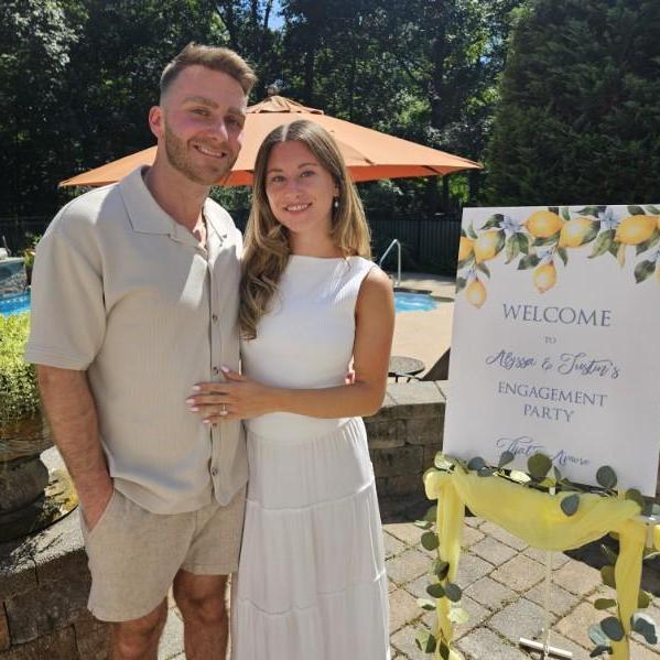 Our engagement party!