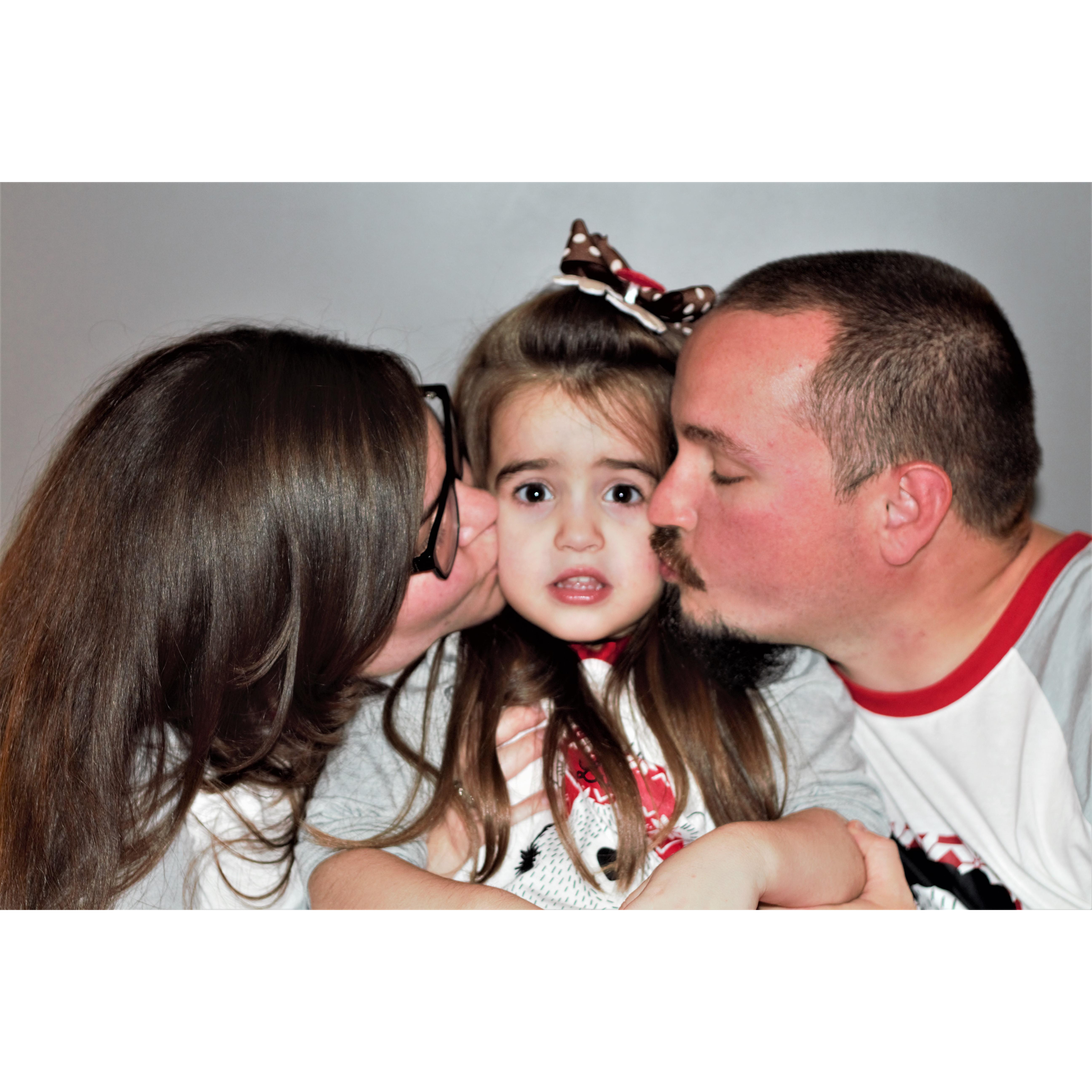 Our first family Christmas pictures 2019