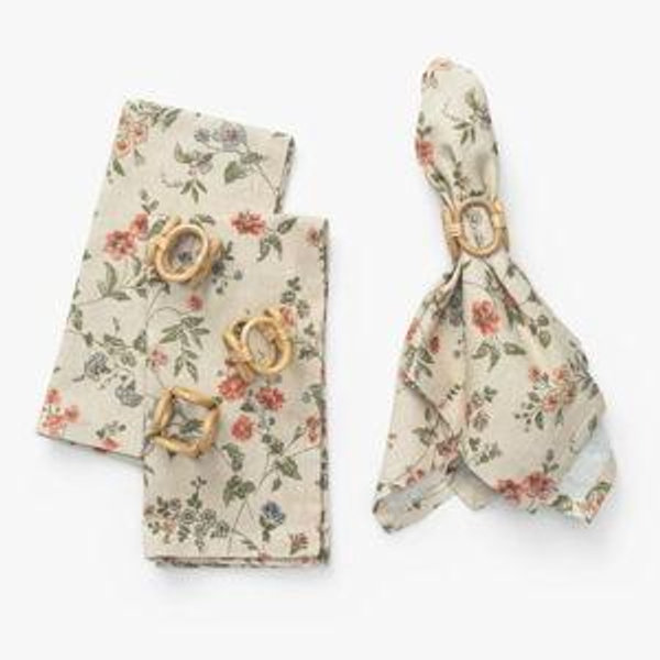 Terrace Napkin Rings (Set of 4)