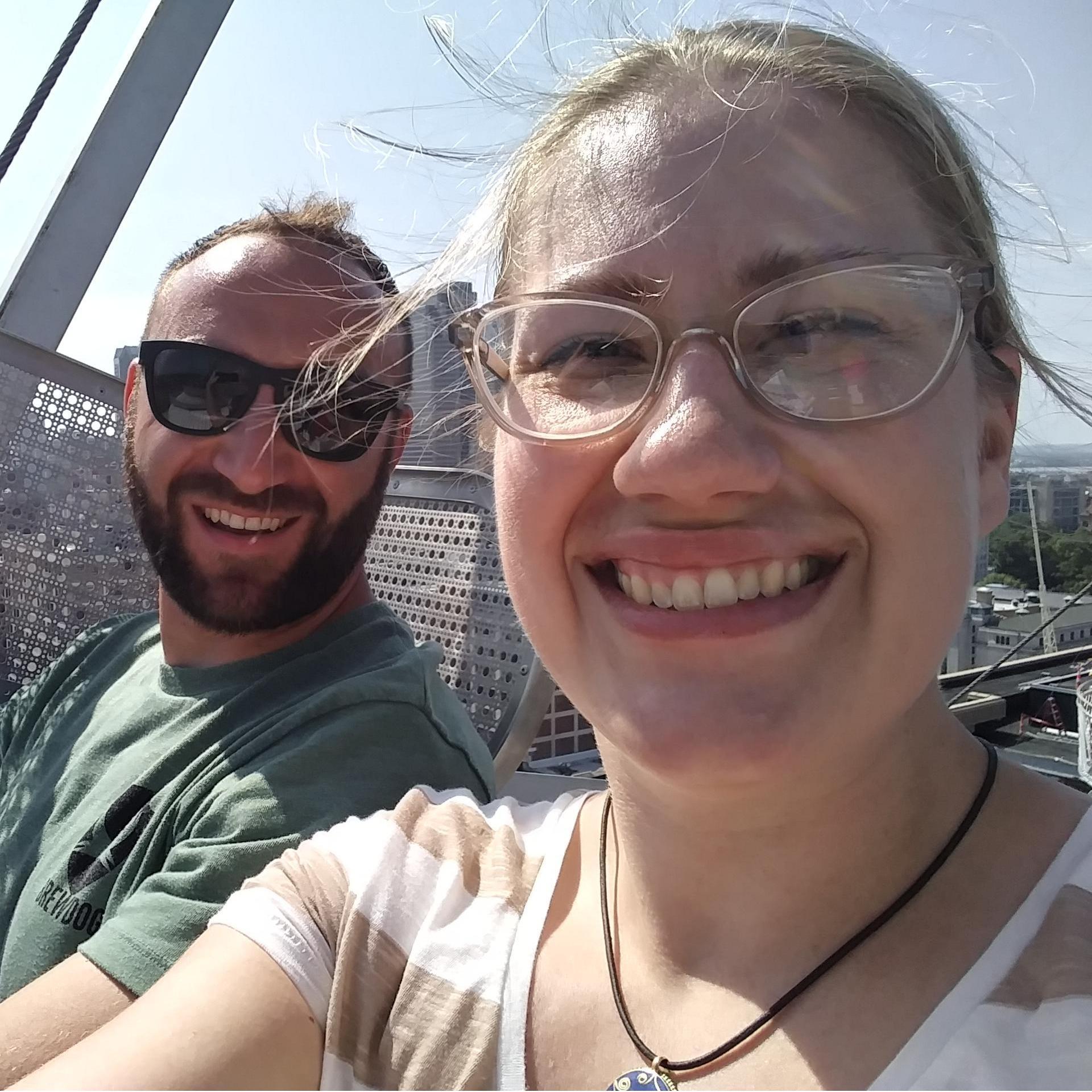 Our first picture together.