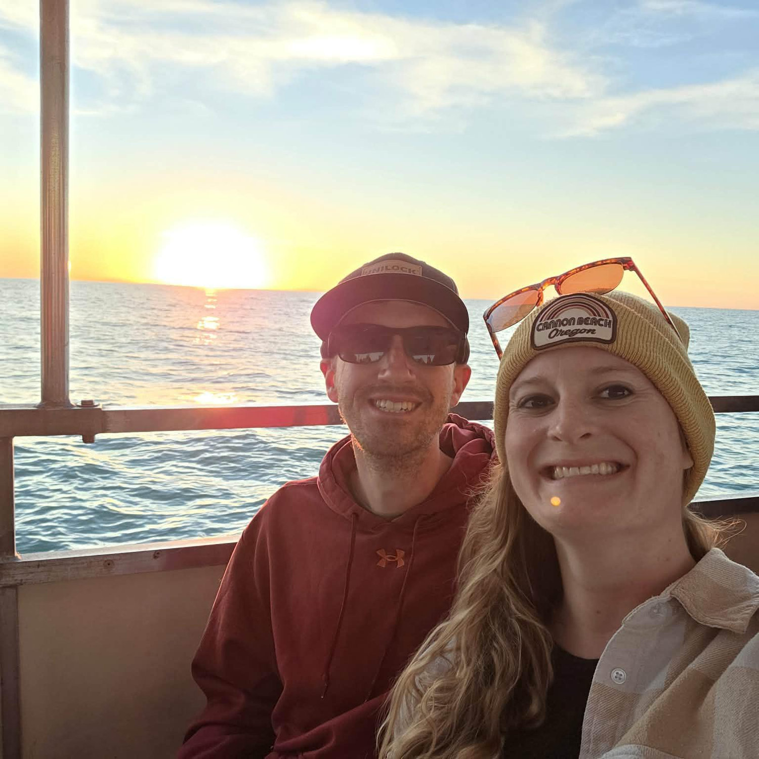 Dolphin Tour with Tylers Parents in Florida