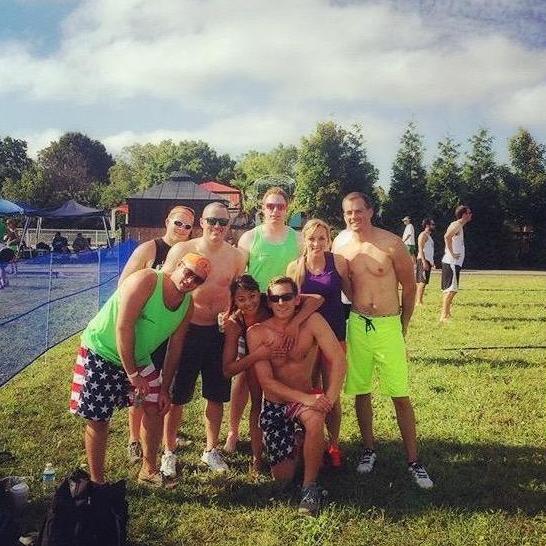 Obsessed with volleyball that summer <3