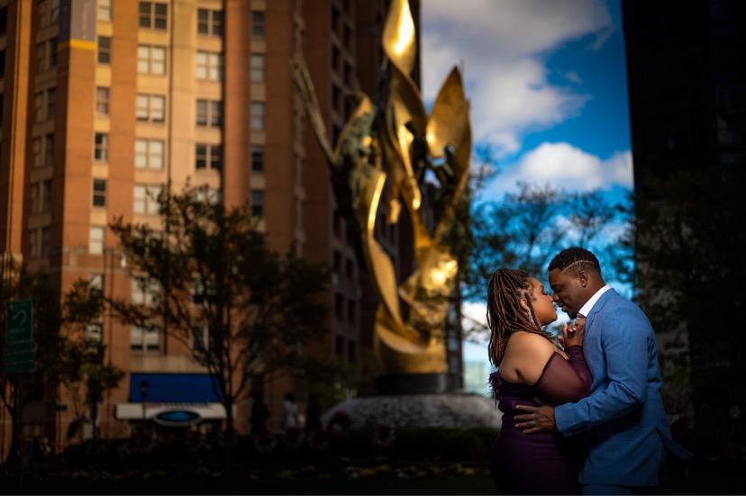 The Wedding Website of Leslie Dade and Jamil Smith
