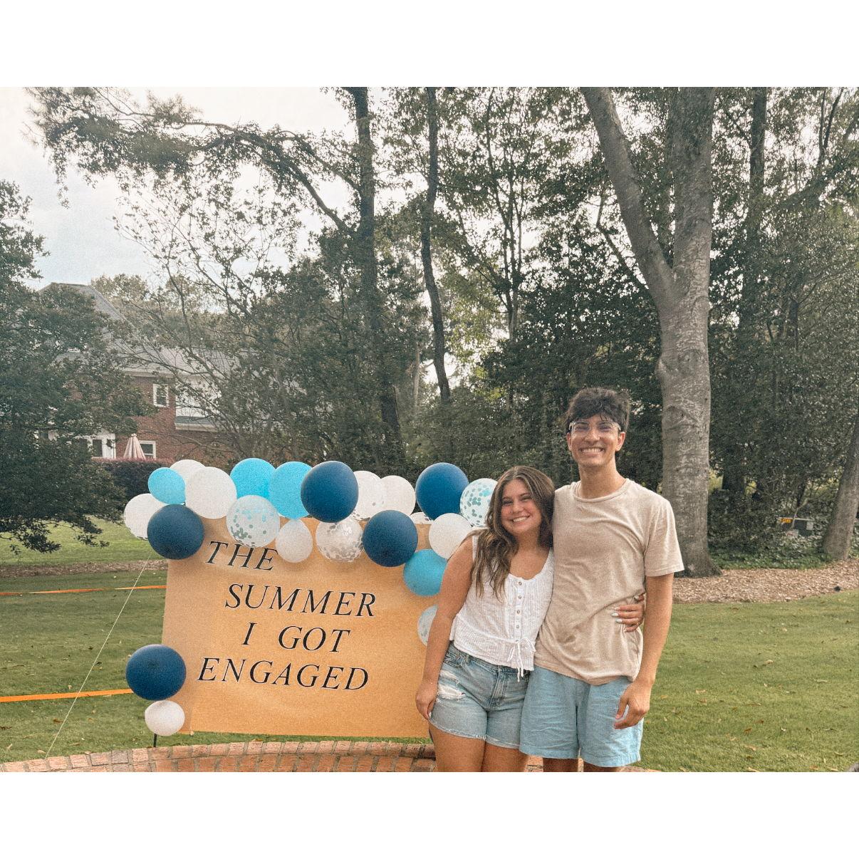Our engagement party!