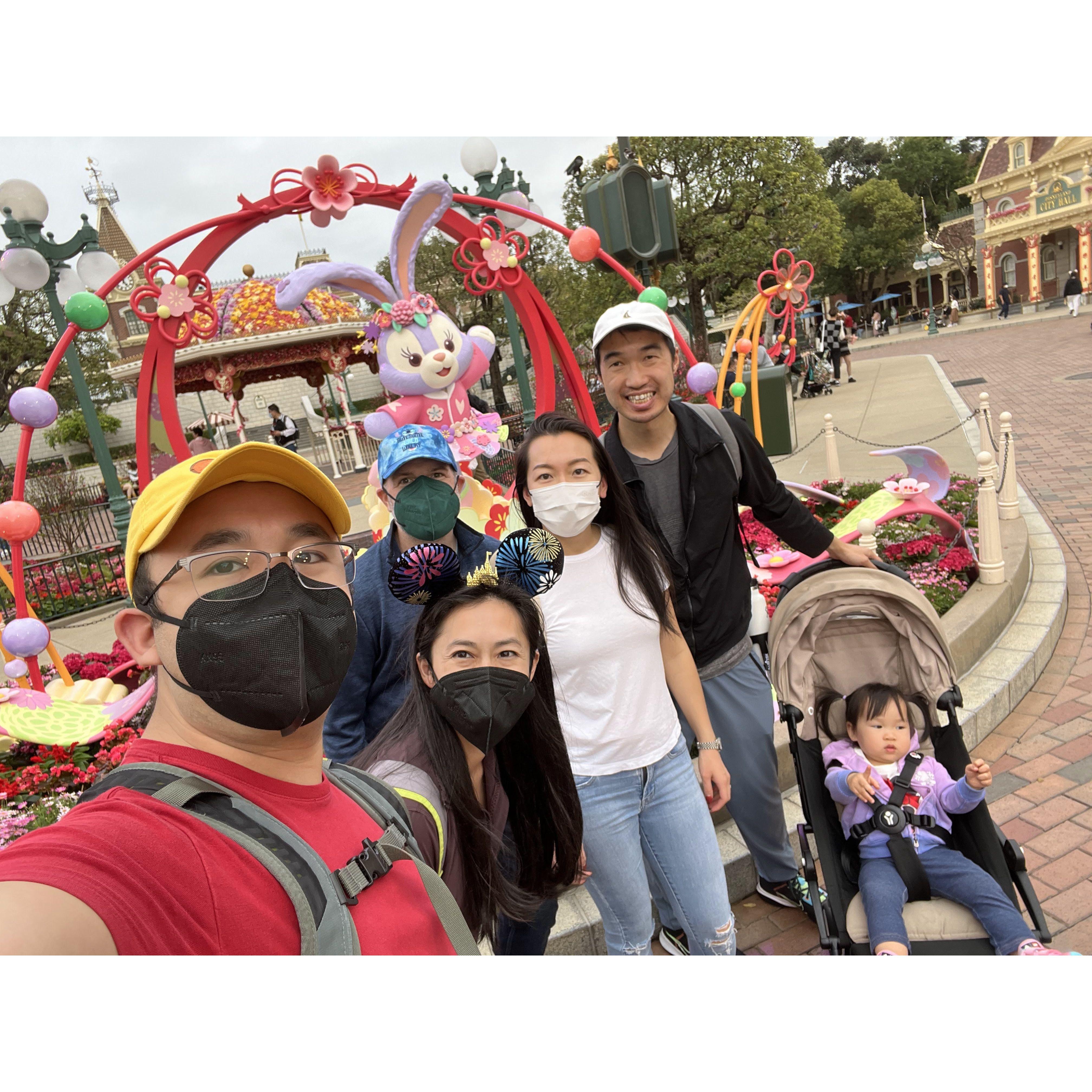 Visiting Hong Kong Disney, Josh's second Disney park