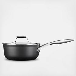 Calphalon, Premier Hard Anodized Non-Stick Deep Skillet with Cover, 13 -  Zola