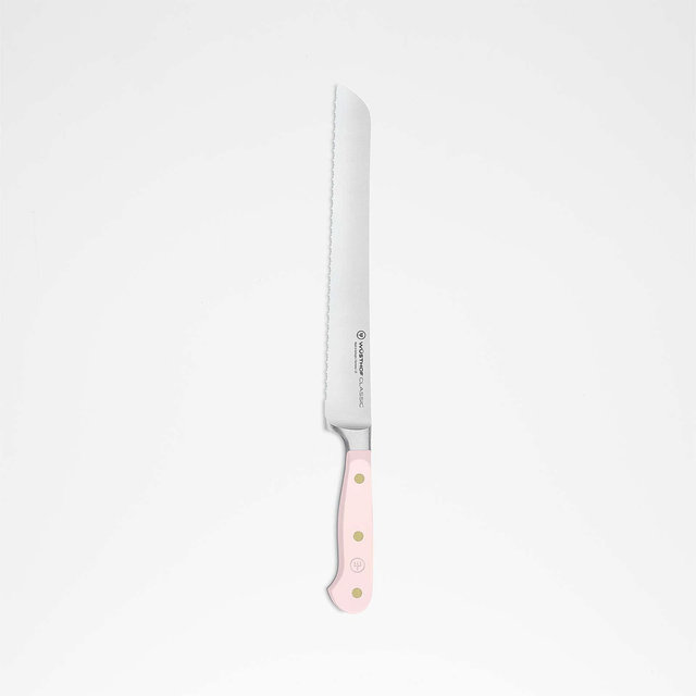 Wusthof Classic Color Pink Himalayan Salt 9" Serrated Bread Knife