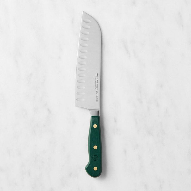 Wüsthof Classic Santoku Knife, 7", Fresh Rosemary