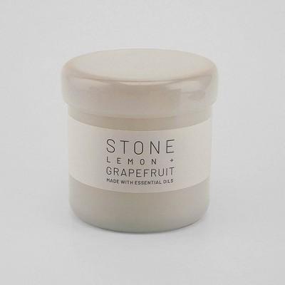 16oz Lidded Glass Jar Candle Stone - Lemon & Grapefruit - Project 62&#153;