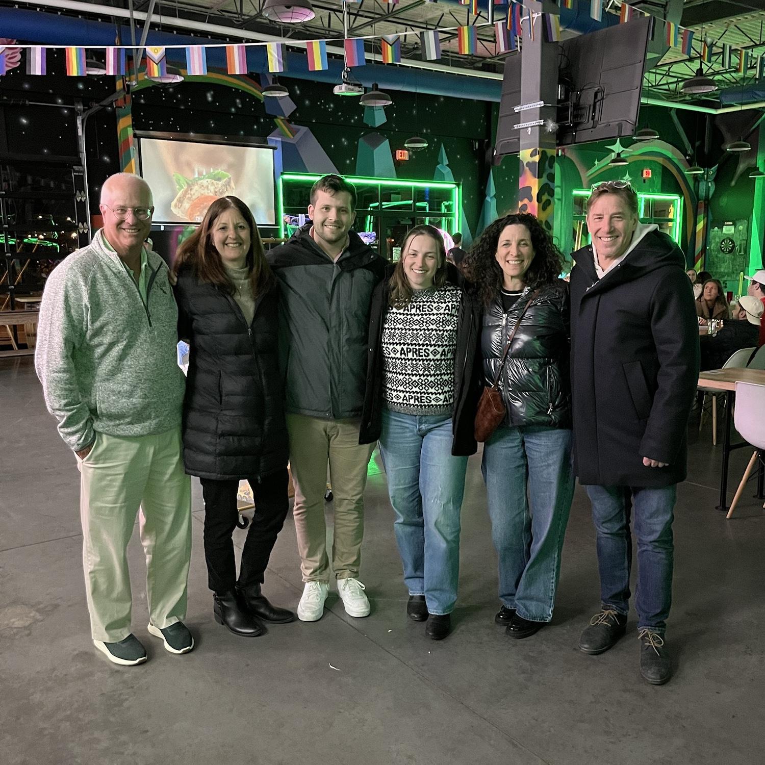 The night our parents met at the place we had our first date!