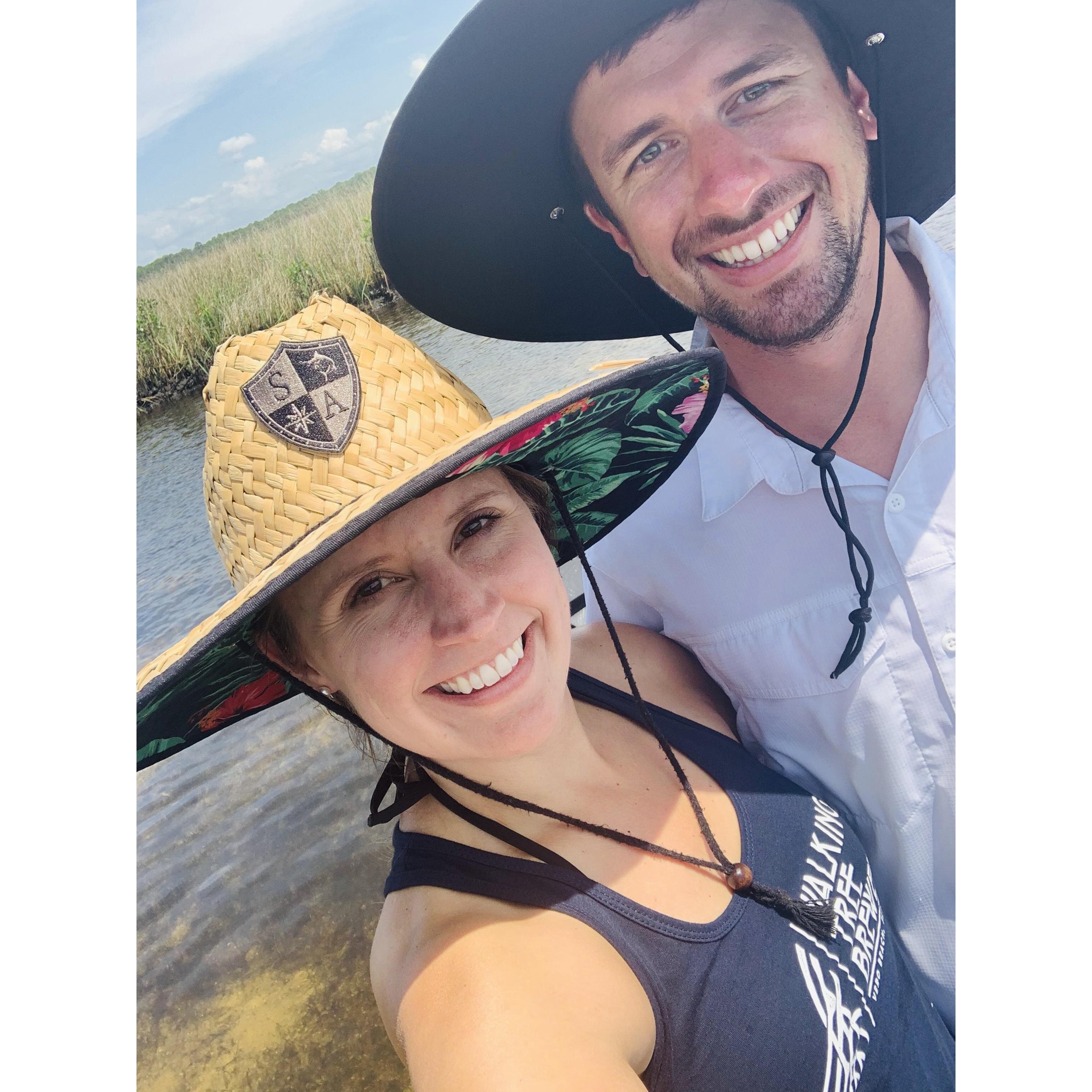 Exploring nature in our fave kayaks.