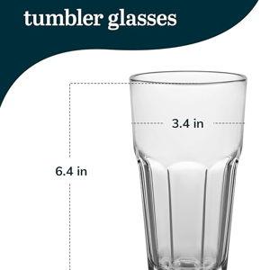 Libbey Gibraltar Tumbler Glasses, Set of 12