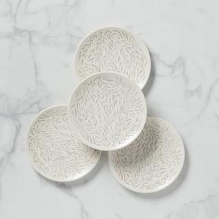 Textured Neutrals Accent Plate, Set of 4