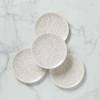 Textured Neutrals Accent Plate, Set of 4