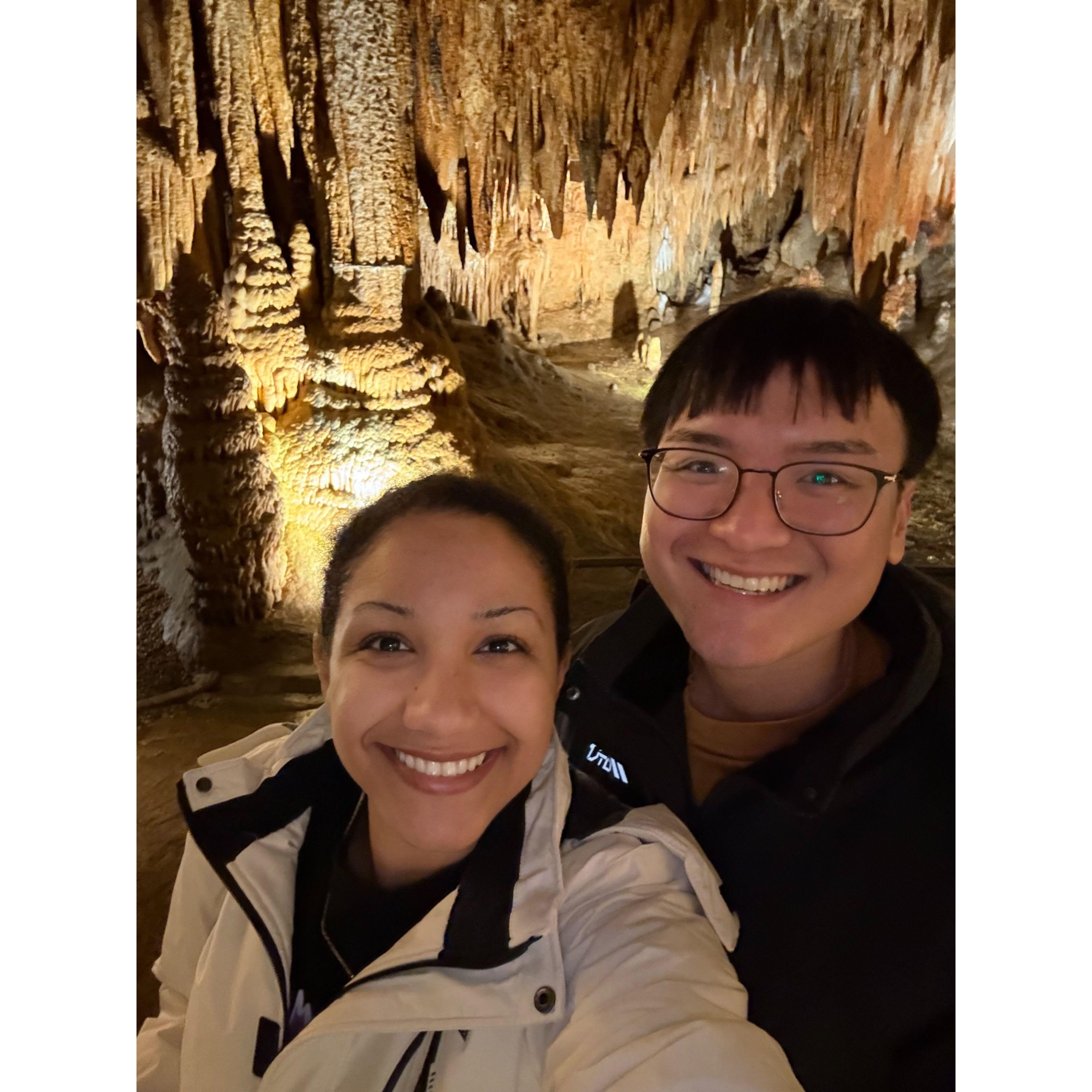 Visiting Luray Caverns