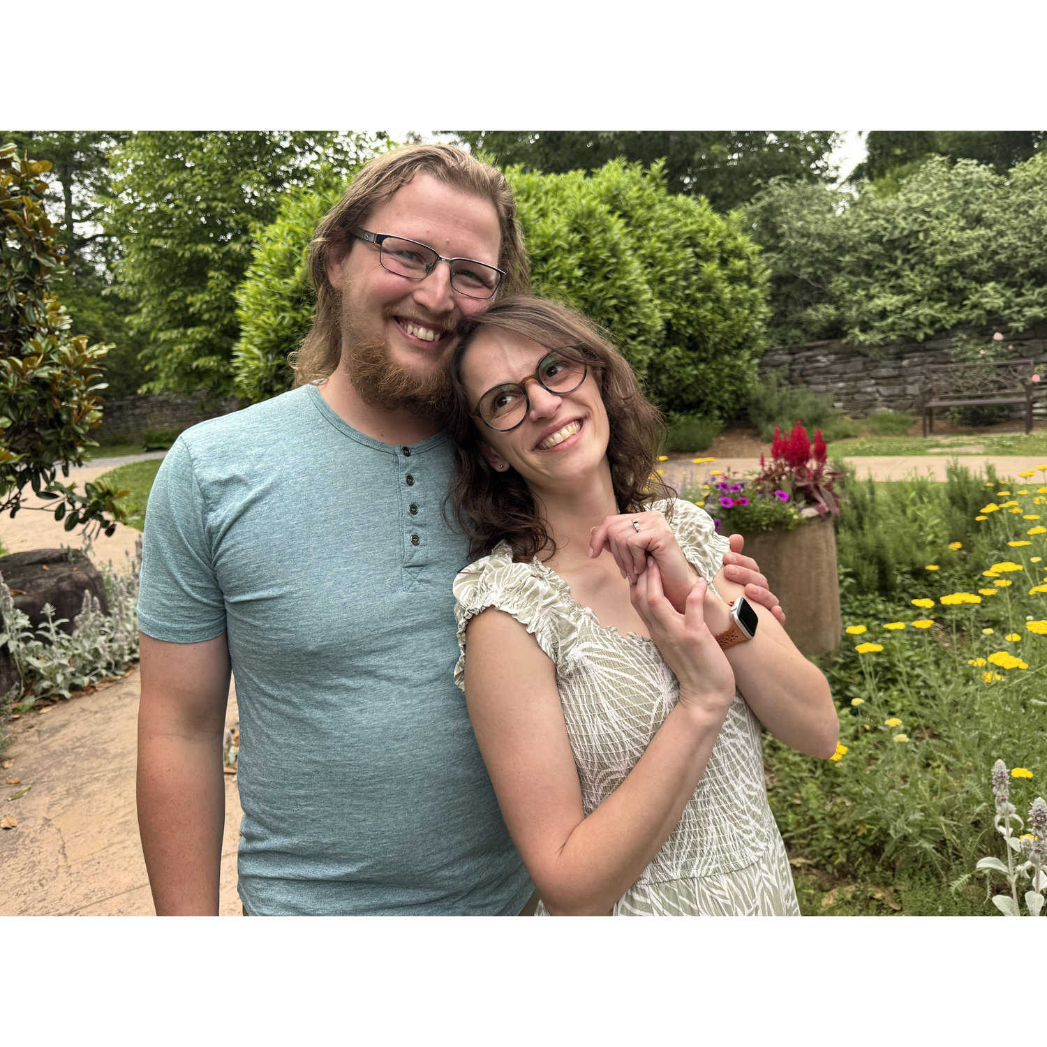 At the Knoxville Botanical Gardens