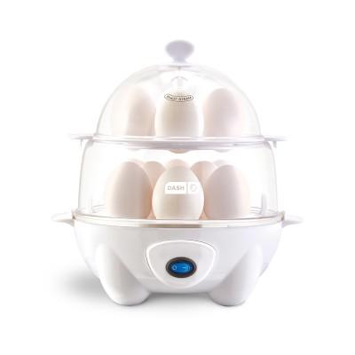 Dash Deluxe Egg Cooker, White