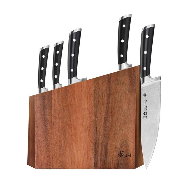S1 Series Knife Block Sets (6-Piece German Steel Knife Block Set)