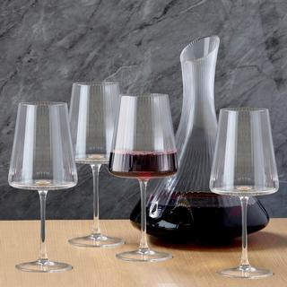 Empire 5-Piece Drinkware Set with Wine Glasses