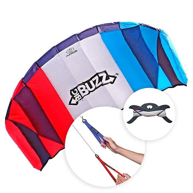 FLEXIFOIL 2.05m Power Kite, Big Buzz Sport Foil - Safe, Reliable, Durable Family Orientated Power Kiting