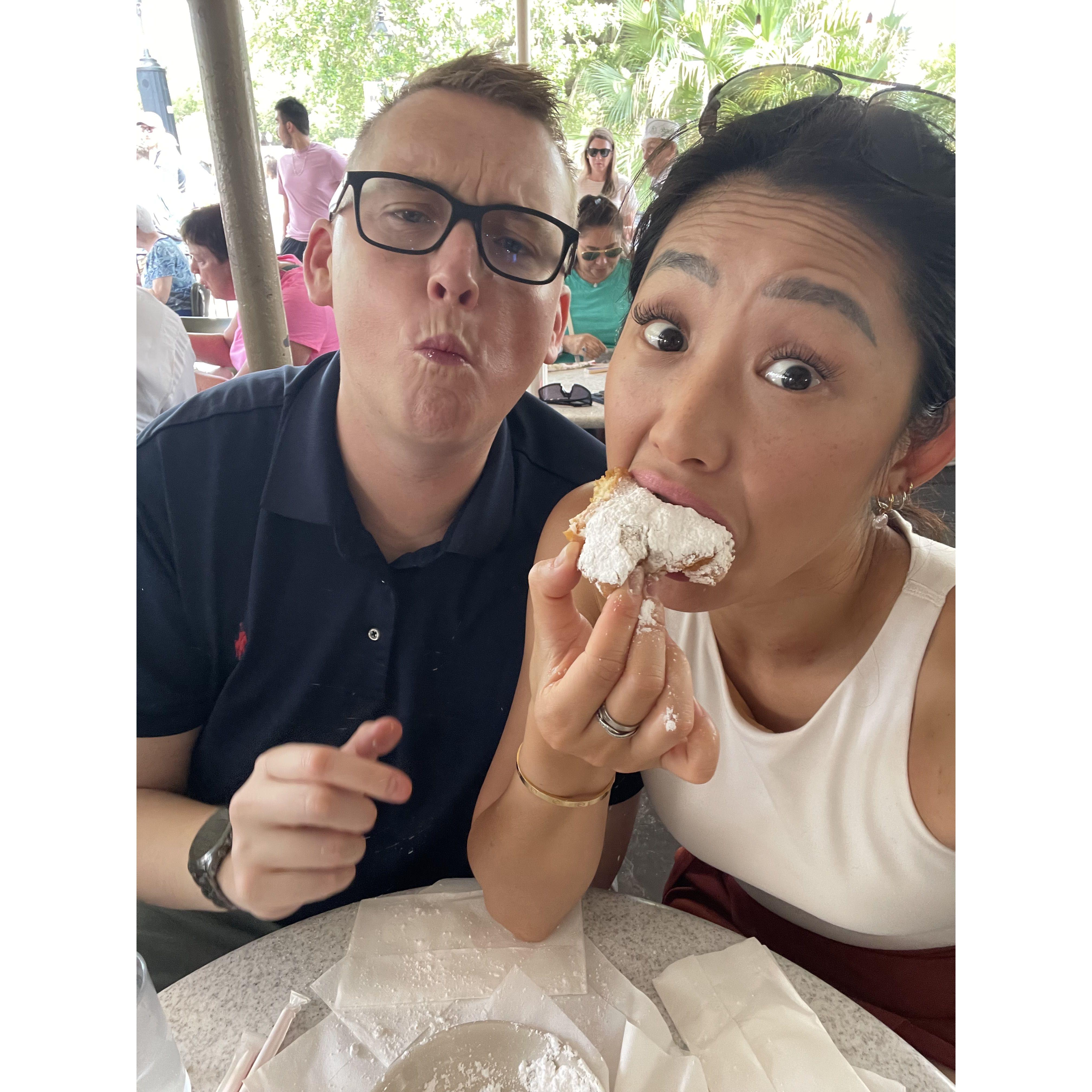 Indulging in sweets in New Orleans