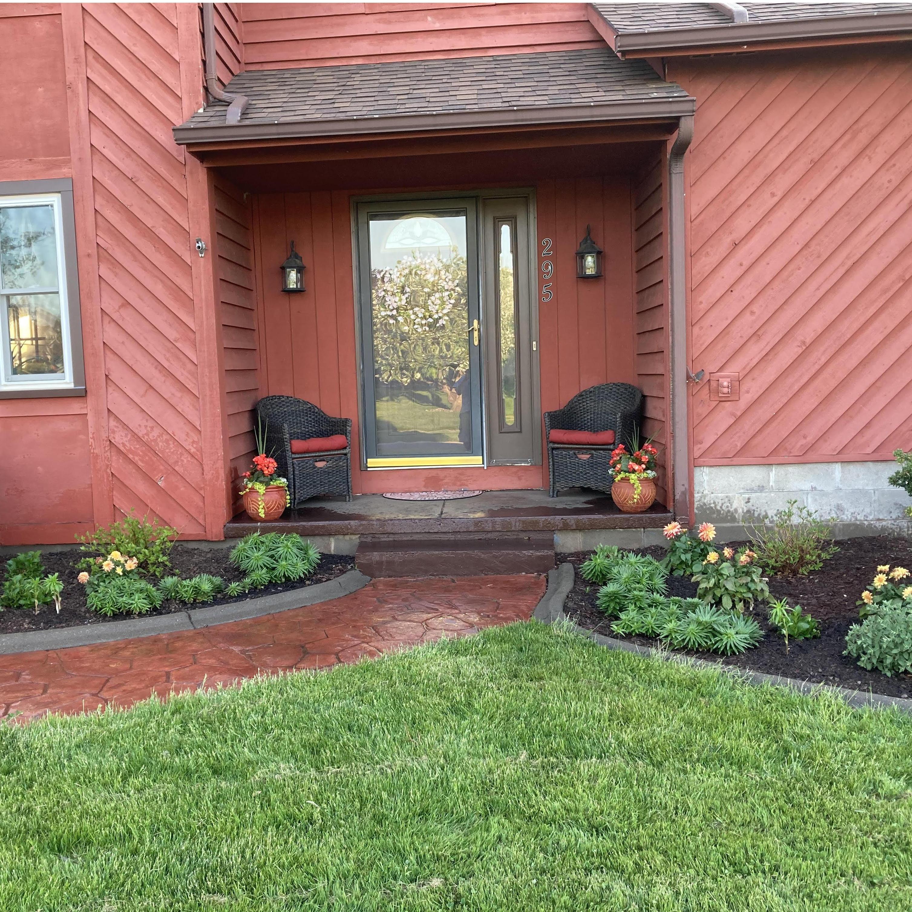 We love to garden together.