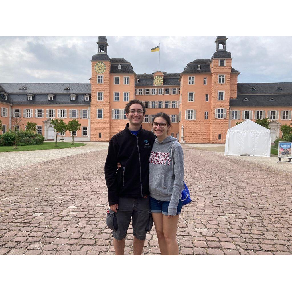 Ari and Aaron abroad