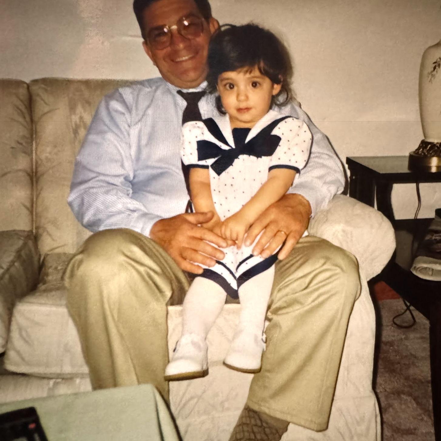 Christina & Papa.