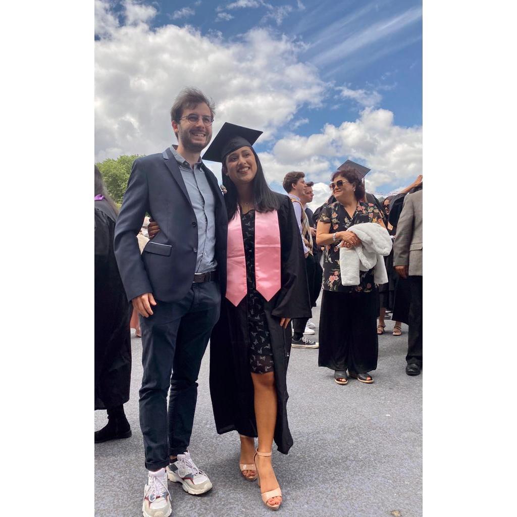 Evelyn's Master graduation