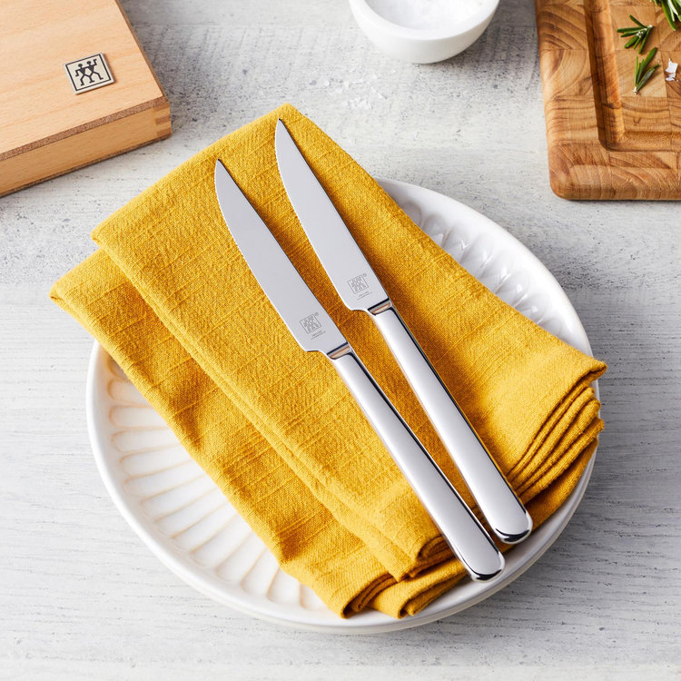 ZWILLING, Contemporary Stainless Steak Knife with Presentation Box