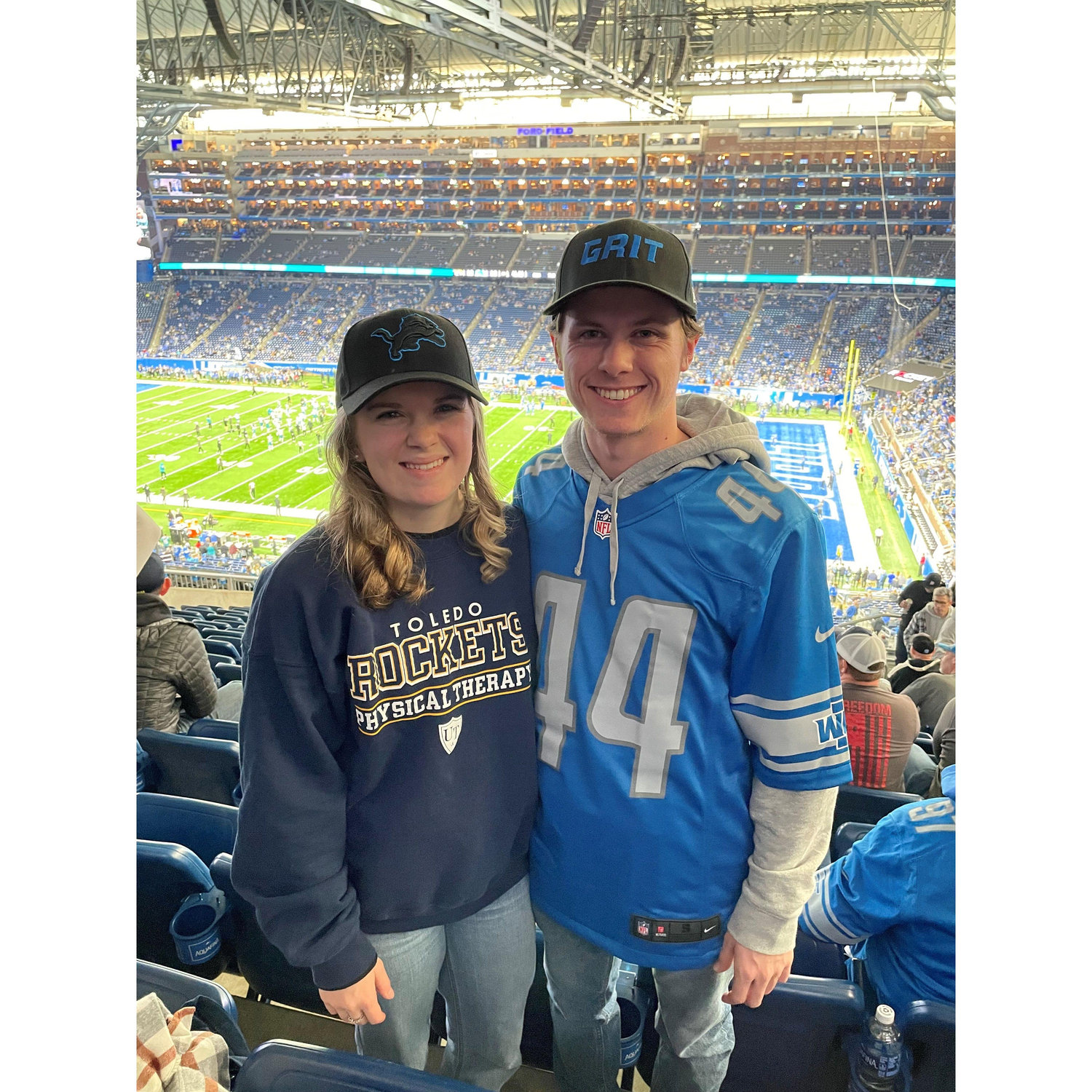 December 4th, 2022 - Detroit Lions football game.