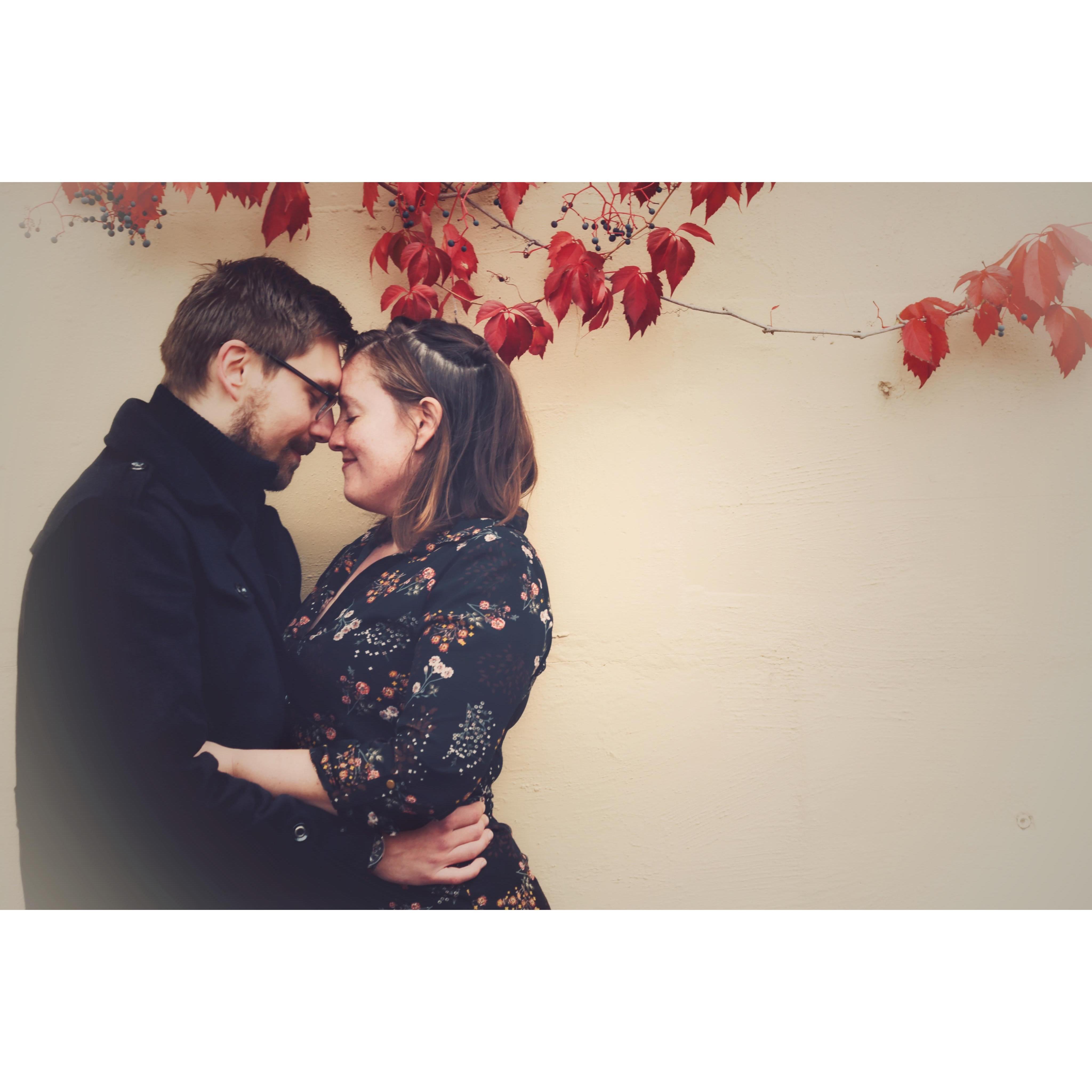 Engagement photo by Jazzmin Li Photography