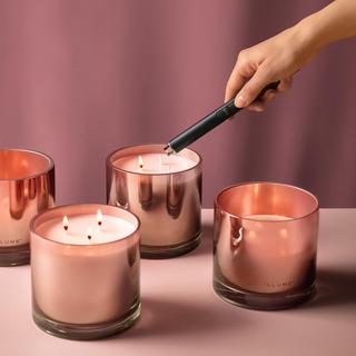 Beautifully Done Essentials Coconut Milk Mango Statement Glass Scented Candle