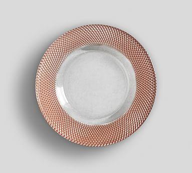 Monique Lhuillier Melrose Glass Salad Plate (Set of 4)