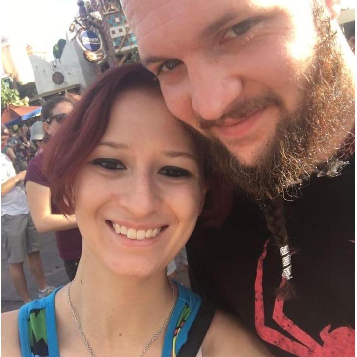 This was taken right before we entered Marvel Island at Universal Studios!