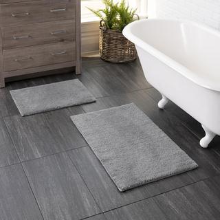 2-Piece Microfiber Bath Rug Set