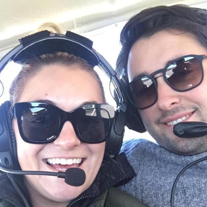 first sesna flight with jaybird